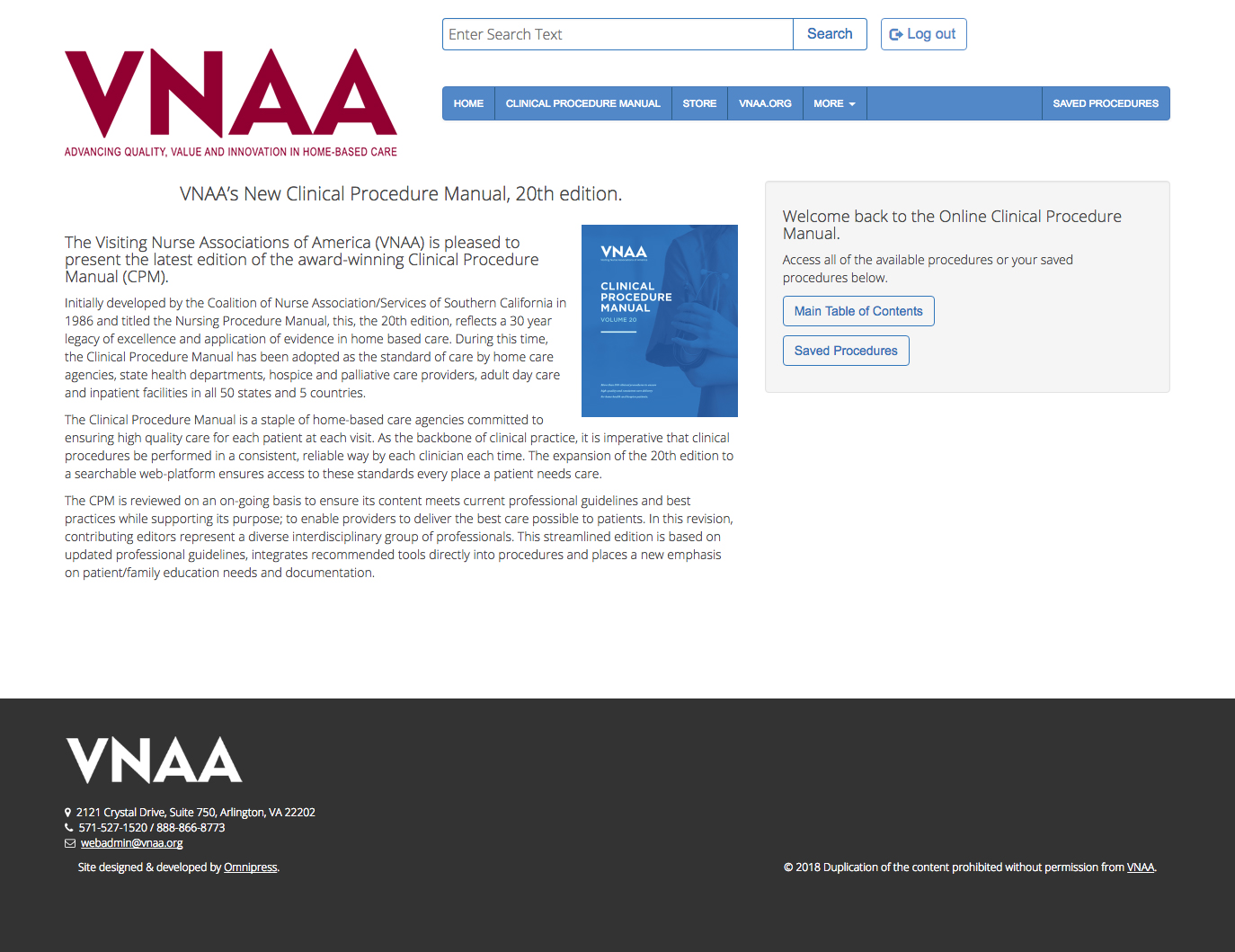 VNAA Clinical Procedure Manual